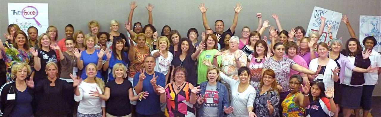 Teachers from Jensen Learning Teacher workshops